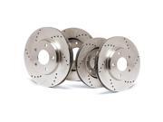 Front + Rear Premium Cross Drilled Rotors SY092323 / Fits: 2011 11 Volvo S40 w/ 320mm Front Rotor Dia Front + Rear Premium Cross Drilled Rotors SY092323 / Fits: 2011 11 Volvo S40 w/ 320mm Front Rotor Dia