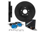 Max Brakes Front E-Coated Slotted Drilled Rotors w/M1 Brake Pads Supreme Brake Kit KM049181 / Fits: 2004 04 Mercedes Benz C230 w/ o Models With Sport Pkg Max Brakes Front E-Coated Slotted Drilled Rotors w/M1 Brake Pads Supreme Brake Kit KM049181 / Fits: 2004 04 Mercedes Benz C230 w/ o Models With Sport Pkg