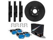 Max Brakes Front + Rear E-Coated Slotted Drilled Rotors w/M1 Brake Pads Supreme Brake Kit KM046083 / Fits: 2001 01 Toyota Celia GT-S Models w/ Rear Disc Brakes Max Brakes Front + Rear E-Coated Slotted Drilled Rotors w/M1 Brake Pads Supreme Brake Kit KM046083 / Fits: 2001 01 Toyota Celia GT-S Models w/ Rear Disc Brakes