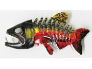 Painted ~ Premium Brook Trout Skeleton Fish ~ Lapel Pin Brooch ~ FP112HPR
