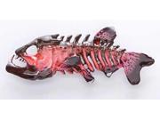 Painted ~ Chinook Spawning Skeleton Fish ~ Lapel Pin Brooch ~ FP112J