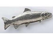 Pewter ~ Rainbow Trout ~ Lapel Pin Brooch ~ F001