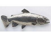 Pewter ~ Brown Trout Small ~ Lapel Pin Brooch ~ F009