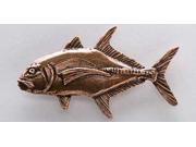 Copper ~ Giant Trevally ~ Lapel Pin Brooch ~ SC018