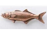 Copper ~ Bluefish Large ~ Lapel Pin Brooch ~ SC053