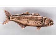 Copper ~ Bluefish Small ~ Lapel Pin Brooch ~ SC054