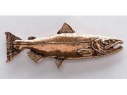 Copper ~ Chinook Salmon Spawning ~ Lapel Pin Brooch ~ FC044
