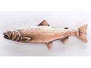Copper ~ Sockeye Salmon Ocean ~ Lapel Pin Brooch ~ FC052