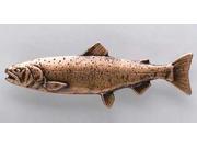 Copper ~ Atlantic Salmon Spawning ~ Lapel Pin Brooch ~ FC060