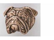 Copper ~ English Bulldog ~ Lapel Pin Brooch ~ DC072