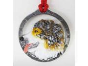 Painted ~ Australian Shepherd ~ Holiday Ornament ~ DP016OR