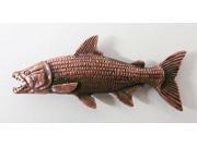 Copper ~ Premium Tigerfish Africa ~ Lapel Pin Brooch ~ FC099PR