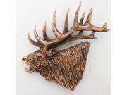 Copper ~ Premium Elk Head Bugling ~ Lapel Pin Brooch ~ MC001PR