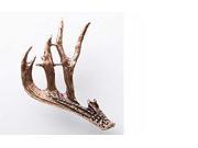 Copper ~ Whitetail Deer Antler Shed ~ Lapel Pin Brooch ~ MC009