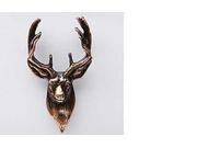 Copper ~ Mule Deer Front View ~ Lapel Pin Brooch ~ MC011
