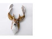 Painted ~ Whitetail Deer Front ~ Lapel Pin Brooch ~ MP007