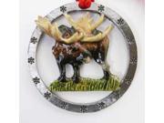 Painted ~ Moose Full Body ~ Holiday Ornament ~ MP015OR