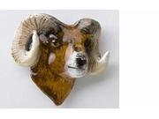 Painted ~ Bighorn Sheep ~ Lapel Pin Brooch ~ MP026