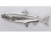 Pewter ~ Atlantic Salmon ~ Lapel Pin Brooch ~ F058