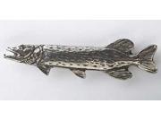Pewter ~ Northern Pike Small ~ Lapel Pin Brooch ~ F064