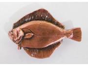Copper ~ Flounder ~ Lapel Pin Brooch ~ SC063