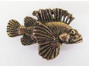 Copper ~ Lionfish ~ Lapel Pin Brooch ~ SC080