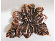 Copper ~ Dogwood Flower ~ Lapel Pin Brooch ~ AC136A