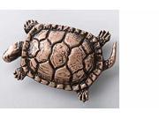 Copper ~ Pond Turtle ~ Lapel Pin Brooch ~ AC150