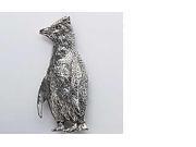 Pewter ~ Rock Hopper Penguin ~ Lapel Pin Brooch ~ B076