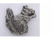 Pewter ~ Squirrel ~ Lapel Pin Brooch ~ M184