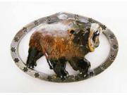Painted ~ Grizzly Bear ~ Holiday Ornament ~ MP035OR