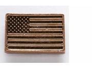 Copper ~ American Flag ~ Lapel Pin Brooch ~ AC170