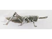 Pewter ~ Grasshopper ~ Lapel Pin Brooch ~ A032