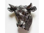 Pewter ~ Bull Head ~ Lapel Pin Brooch ~ M198