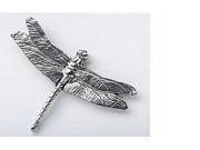 Pewter ~ Dragonfly ~ Lapel Pin Brooch ~ A034