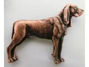 Copper ~ Full Body Coon Hound ~ Lapel Pin Brooch ~ DC360F