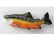 Painted ~ Brook Trout ~ Lapel Pin Brooch ~ FP006