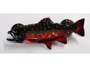 Painted ~ Brook Trout Large ~ Lapel Pin Brooch ~ FP006A