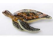 Painted ~ Sea Turtle ~ Lapel Pin Brooch ~ AP158