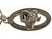 Pewter ~ Bighorn Sheep Keychain ~ MK026