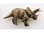 Copper ~ Triceratops ~ Lapel Pin Brooch ~ AC184