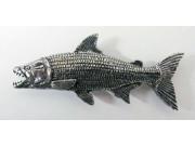Pewter ~ Premium Tigerfish ~ Africa ~ Lapel Pin Brooch ~ F099PR