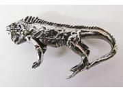 Pewter ~ Iguana ~ Lapel Pin Brooch ~ A065
