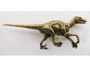 Copper ~ Velociraptor ~ Lapel Pin Brooch ~ AC188