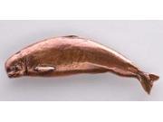 Copper ~ Beluga Whale ~ Lapel Pin Brooch ~ MC076