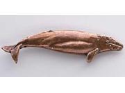 Copper ~ Gray Whale ~ Lapel Pin Brooch ~ MC080