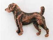 Copper ~ Full Body Jack Russel Terrier ~ Lapel Pin Brooch ~ DC406F