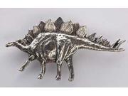 Pewter ~ Stegosaurus ~ Lapel Pin Brooch ~ P012