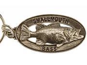 Pewter ~ Smallmouth Bass Keychain ~ FK086