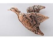 Copper ~ Wood Duck Flying ~ Lapel Pin Brooch ~ BC008